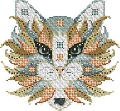 (image for) Colorful Cats Scarecrow